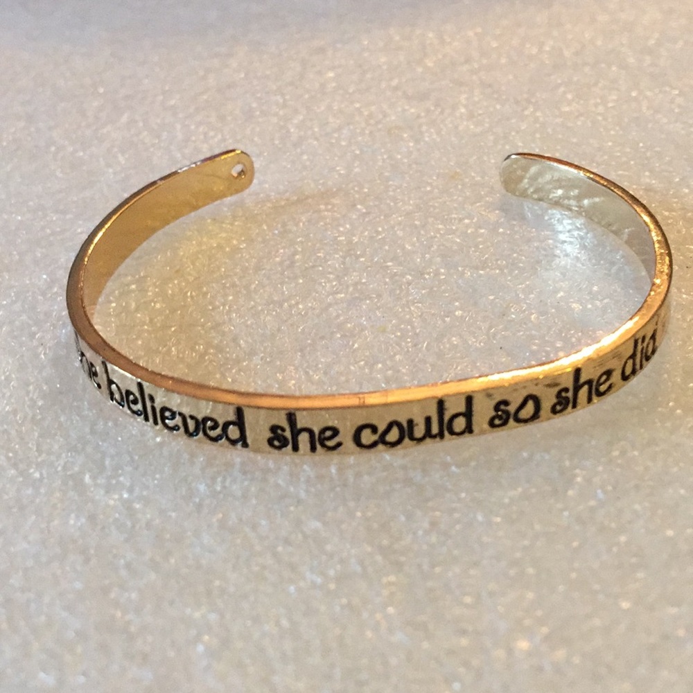 She bleached she could so she did cuff